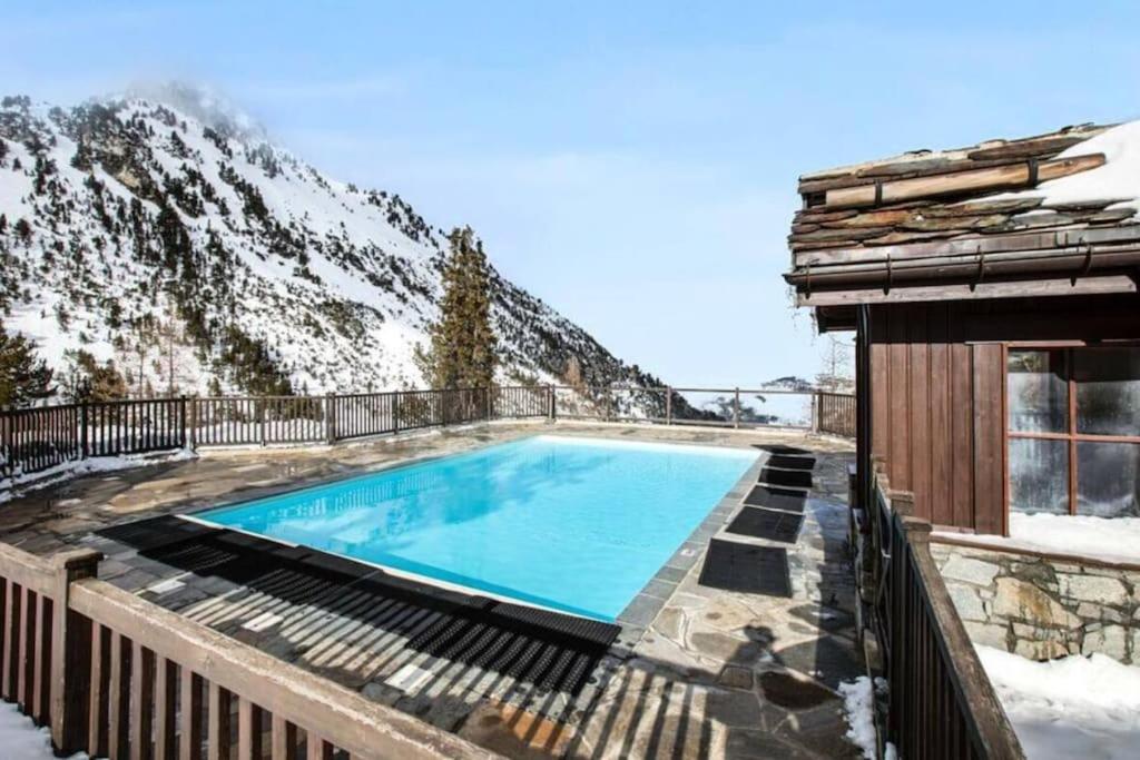 Appartement Style Chalet 5* Vue Mont-Blanc - Arc 1950 Les Arcs  Exterior photo